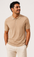 Men Knitted Polo Shirt Classic Collar