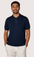 Men Knitted Polo Shirt Classic Collar