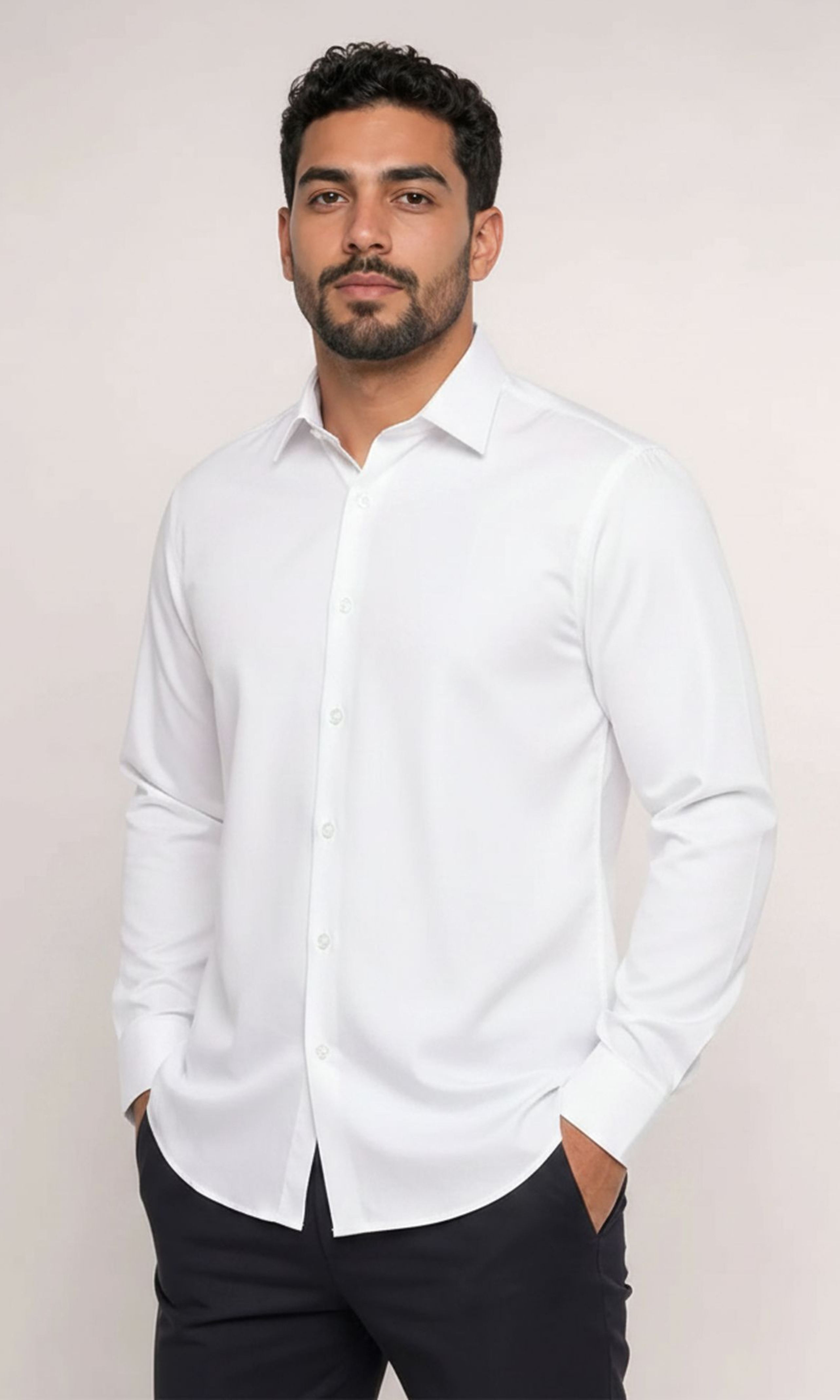 Men Formal Relaxed Fit Shirt