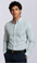 Men Striped Oxford Shirt With Button-Down Collar