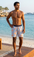 Men Printed Swim Shorts