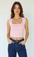 NUT Plain Women Square Neck Tank Tops