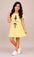 Kids Sweet Style Bear Cotton Dress