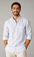 NEW-NUT-Men Linen Long Sleeve Shirt