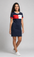 NEW-Women Short Sleeve T-Shirt Dress