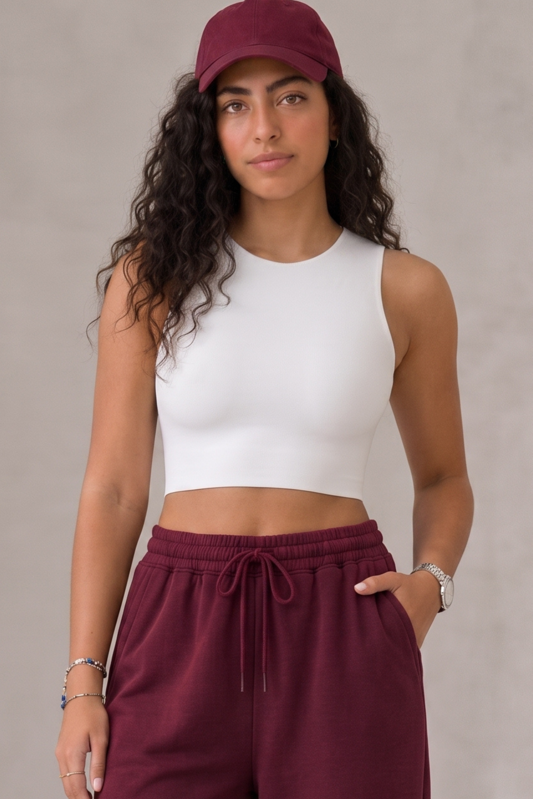 Women Crop Tank Top