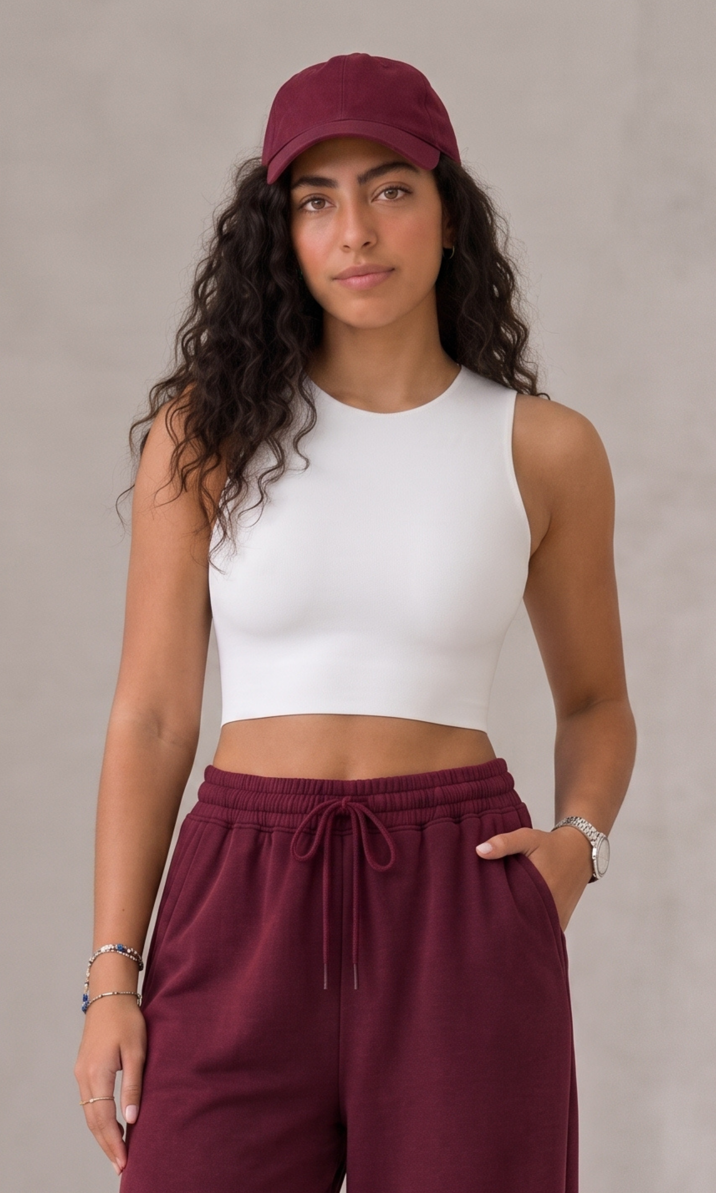 Women Crop Tank Top