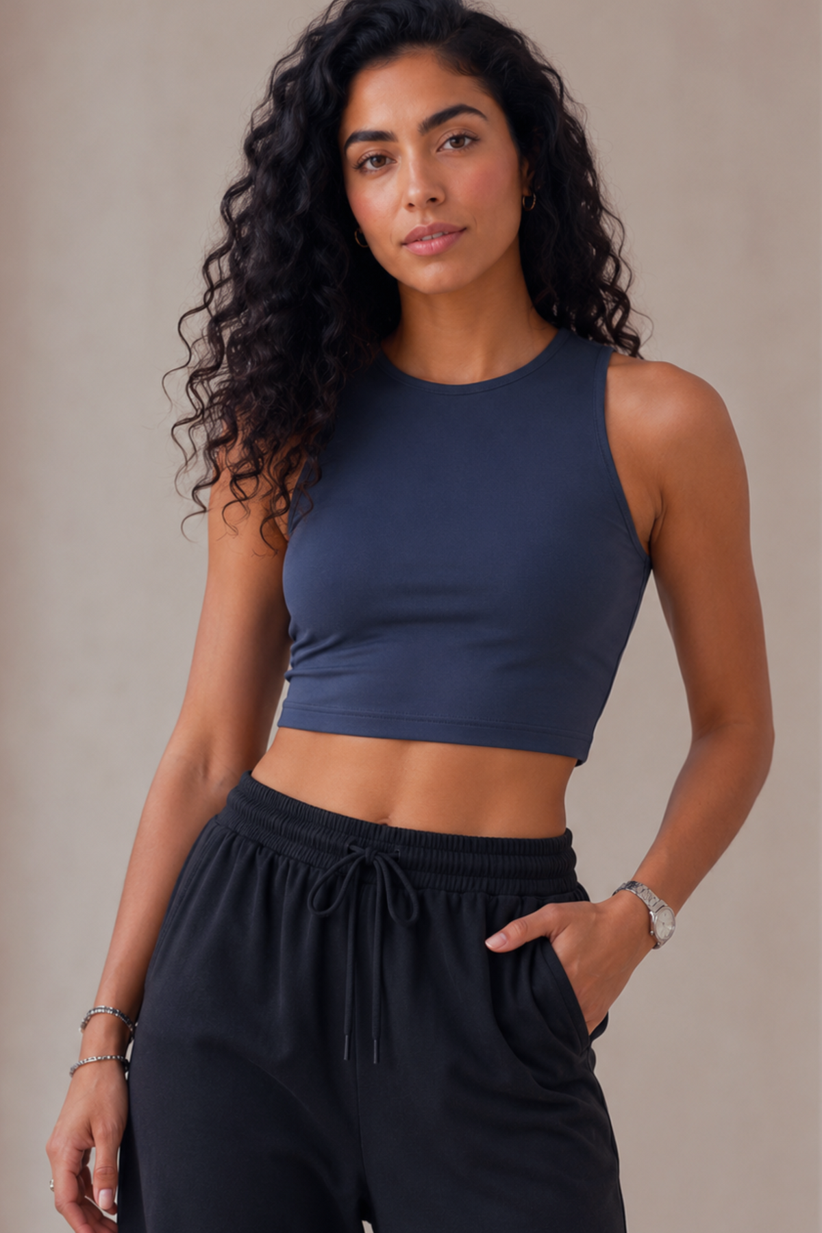 Women Crop Tank Top