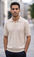 Men Textured Knit Regular Fit Polo