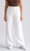 Women Linen Blend Wide Leg Pants (0605)
