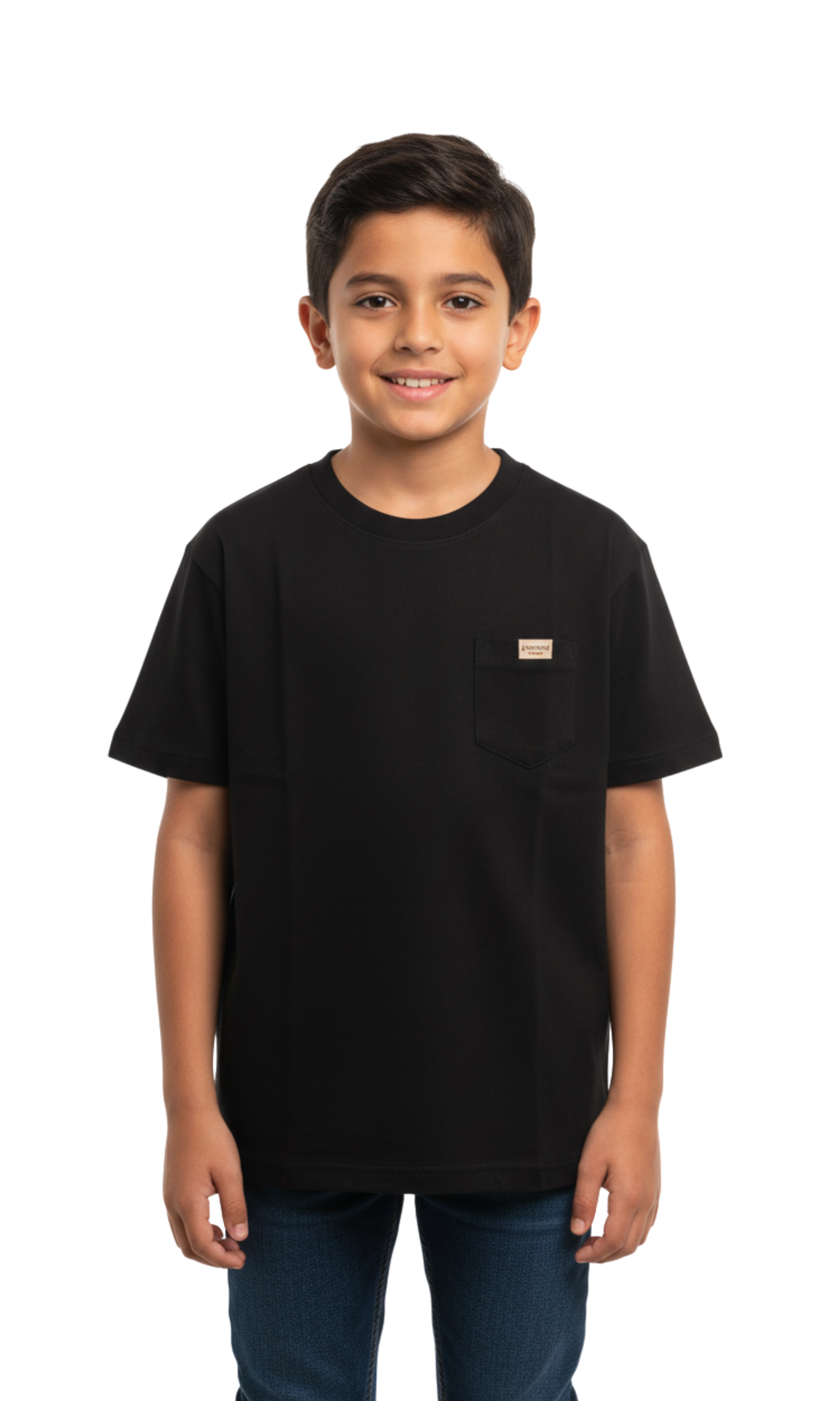 Kids Classic Crew Neck T-Shirt - Pocket