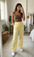 Women Breeze Tie-Waist Linen Trousers