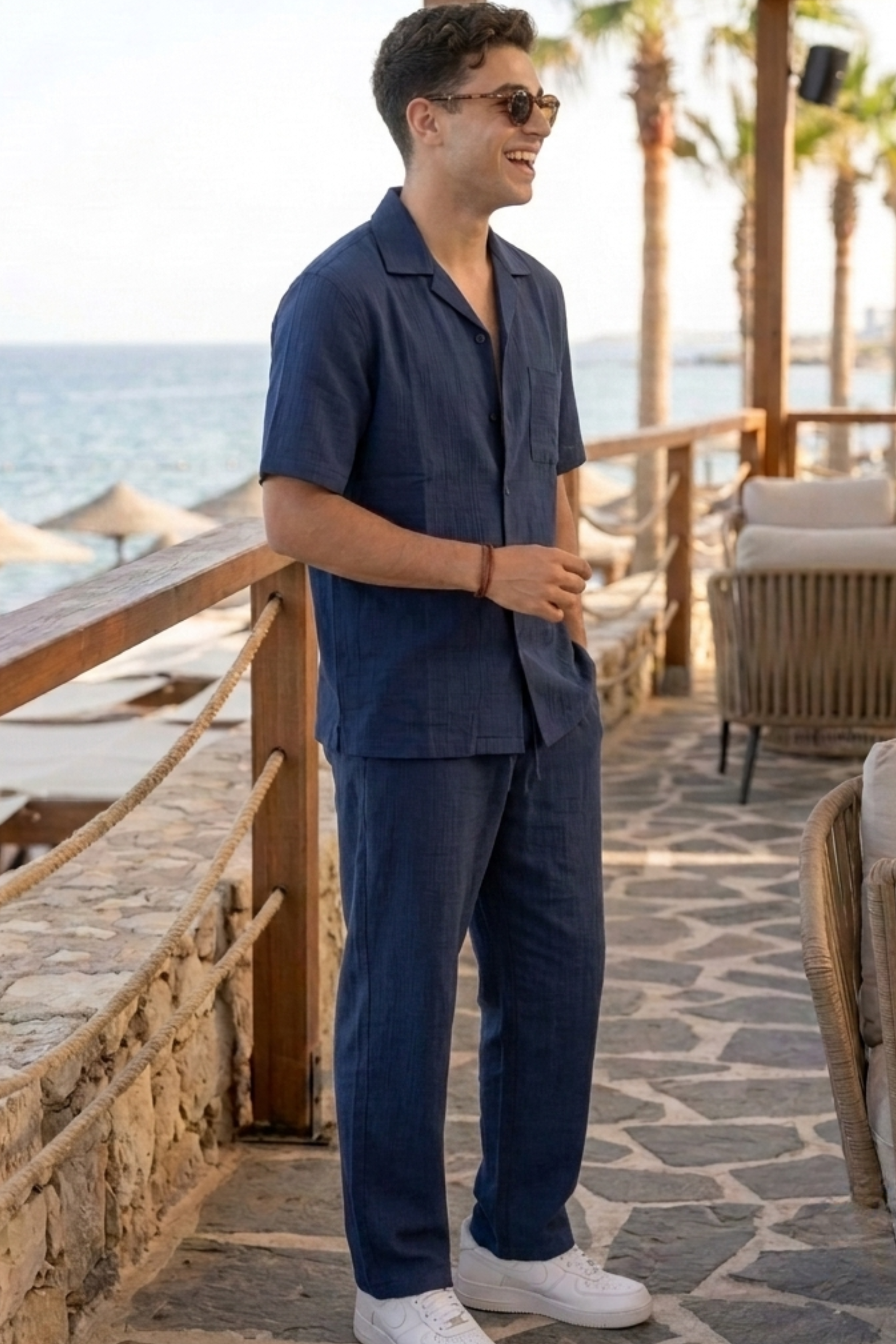 NUT- Men Coastal Chic Linen Set