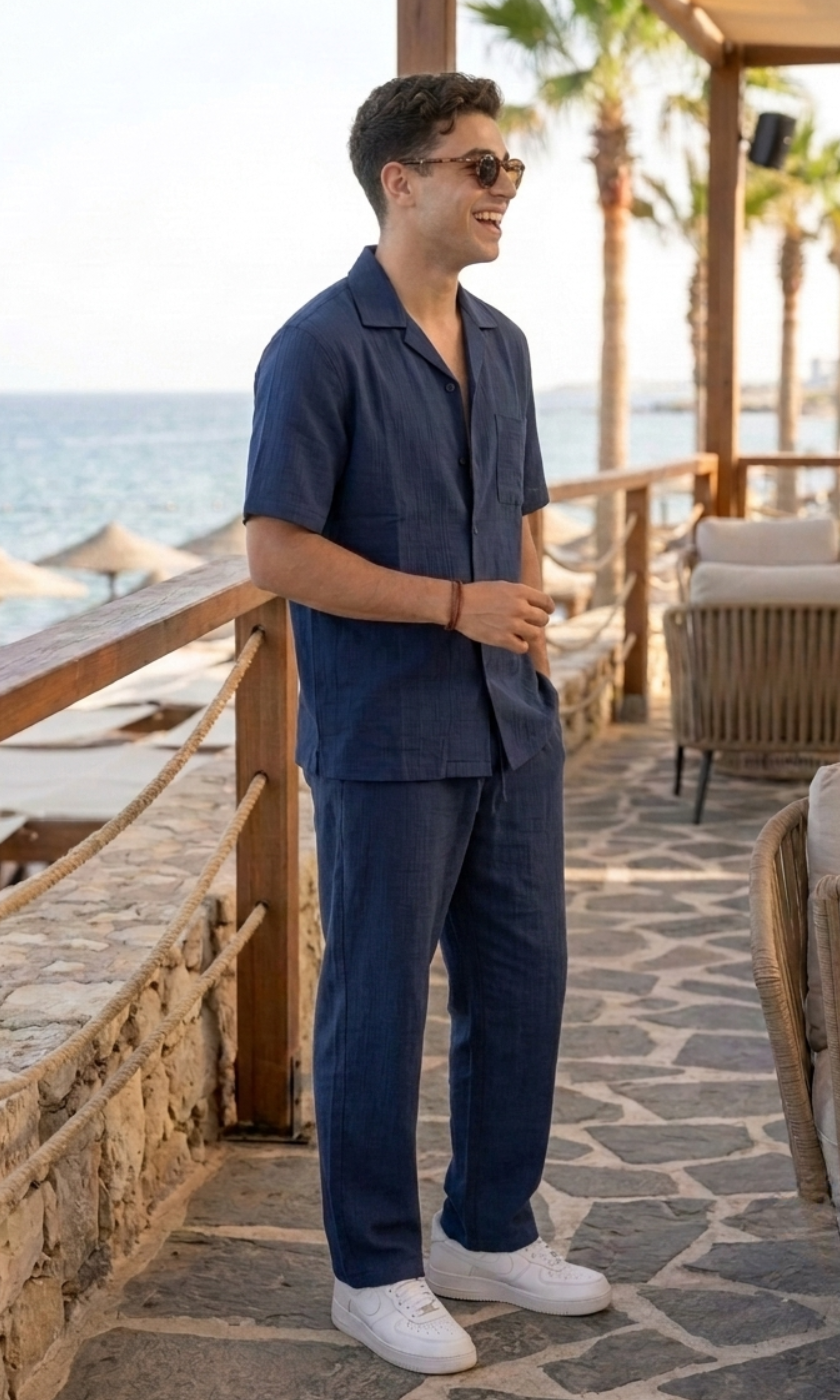 NUT- Men Coastal Chic Linen Set