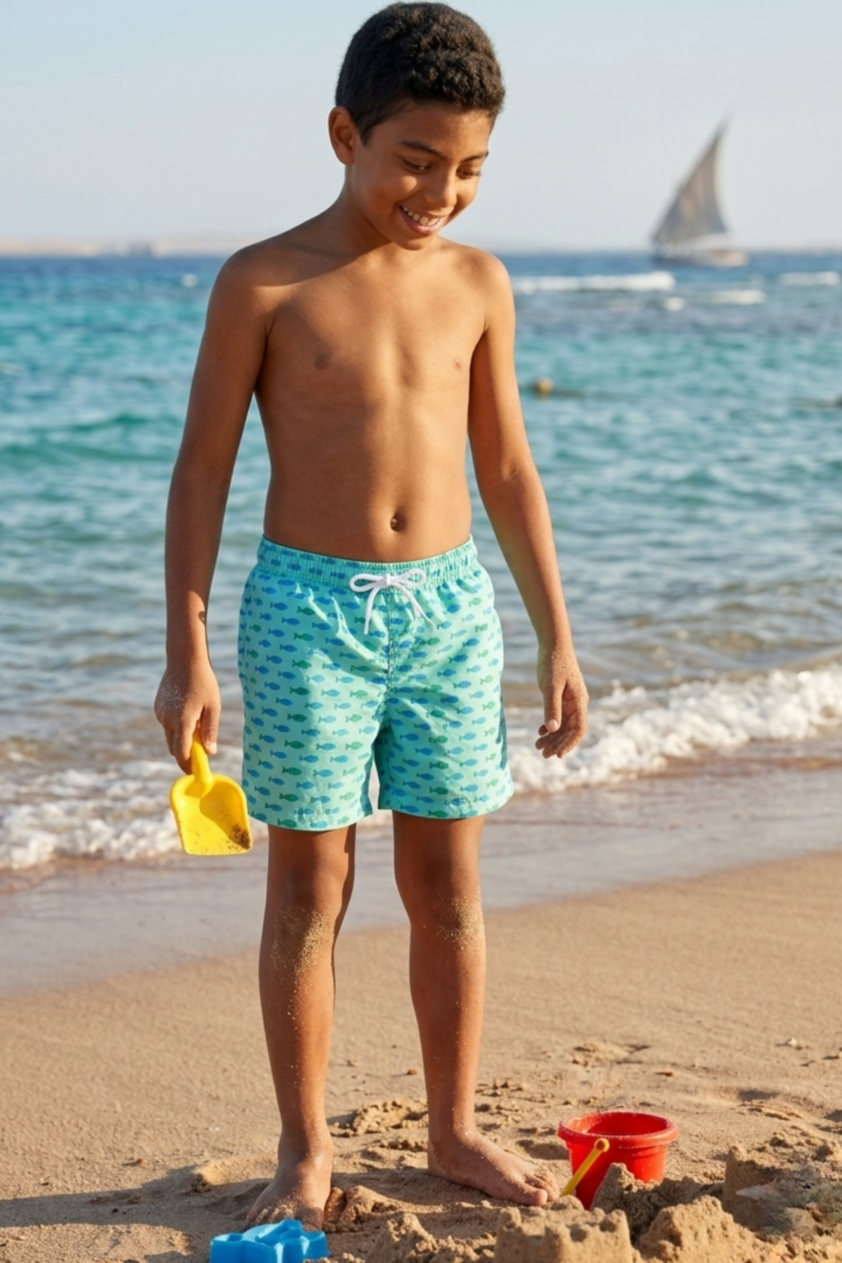 Kids Quick-Dry Shorts-Swimwear
