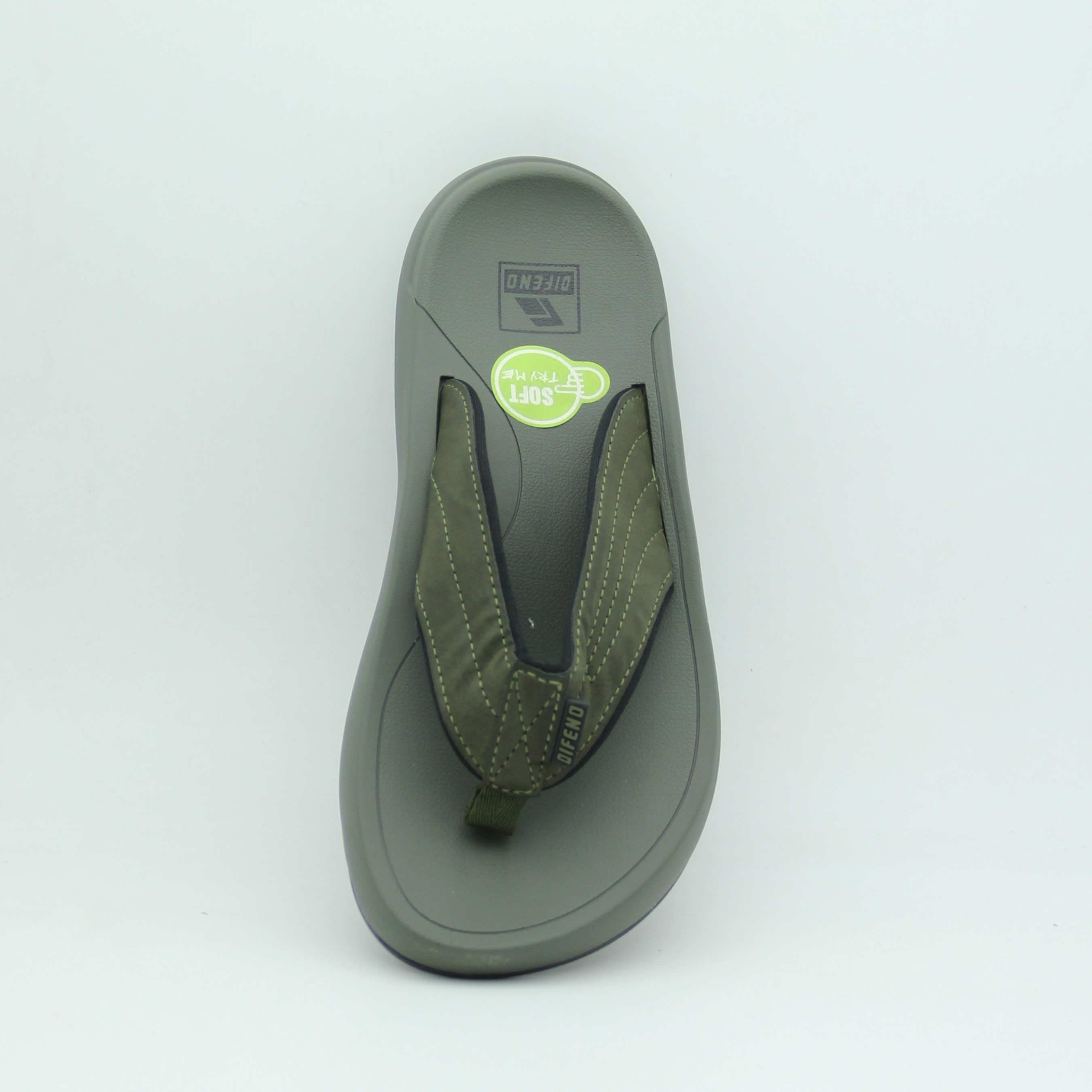 Men Comfort Flip Flop (Green)