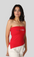 Women Strapless Tube Top - Logo
