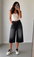 90s Vintage Style Wide-Leg Denim Shorts -Jorts
