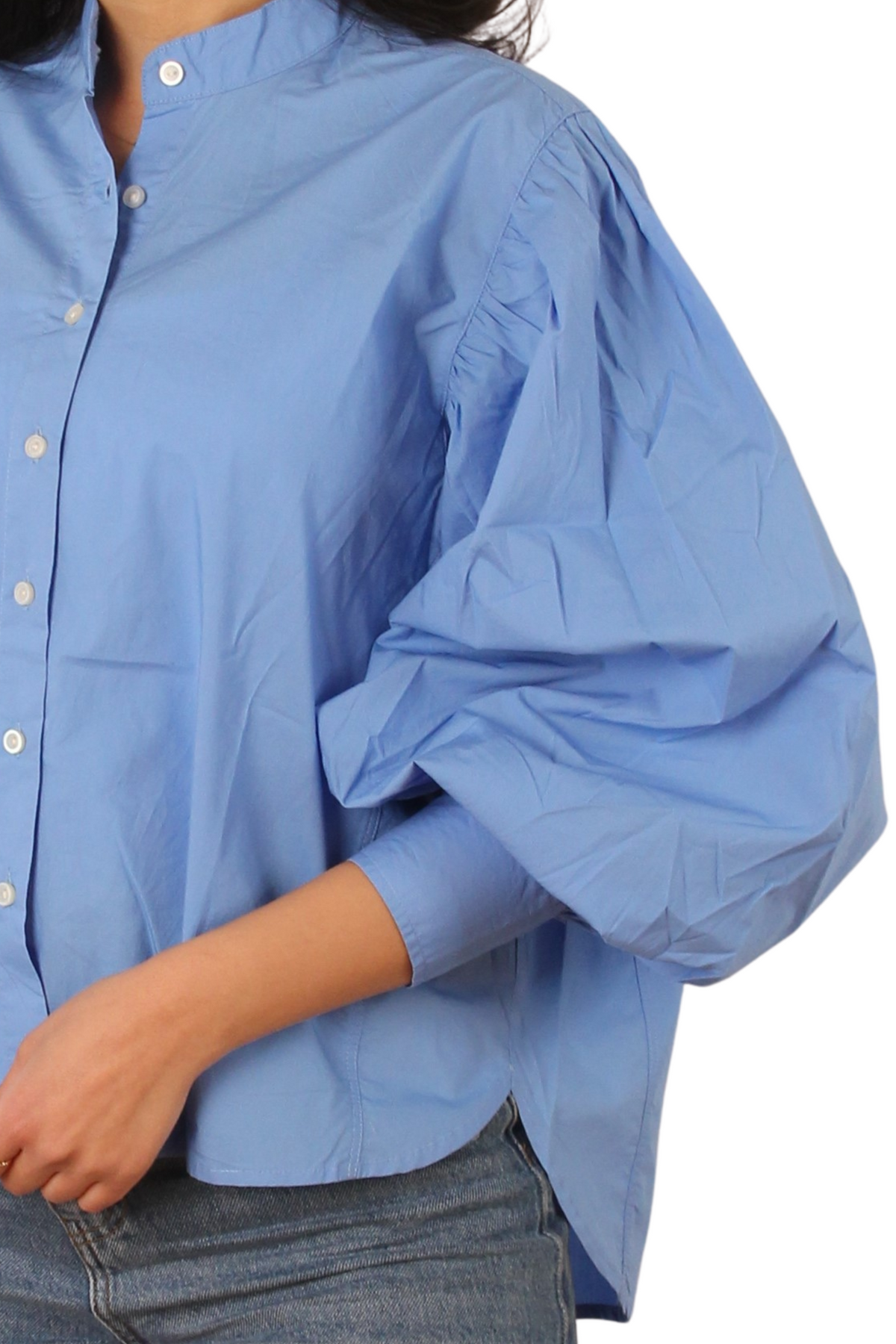 Women Blouse - Balloon sleeves