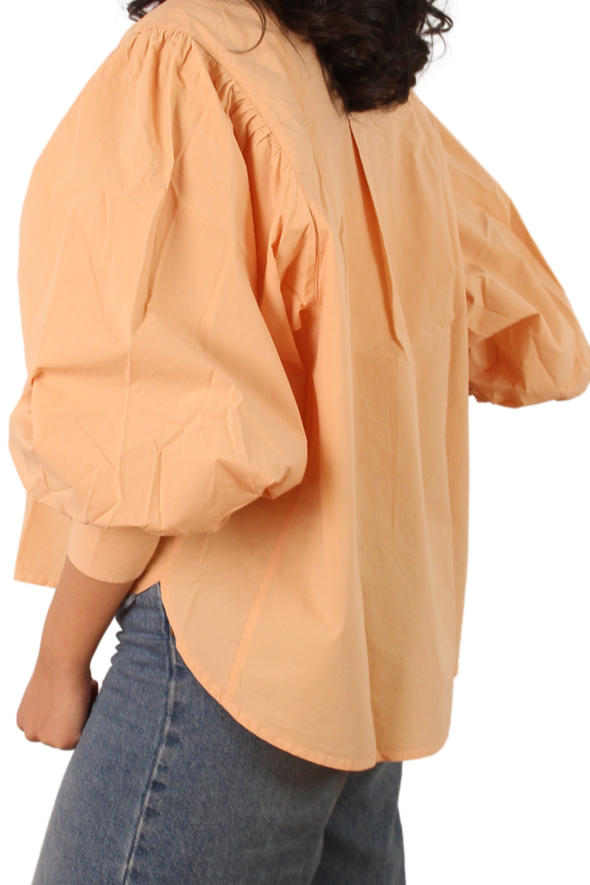 Women Blouse - Balloon sleeves