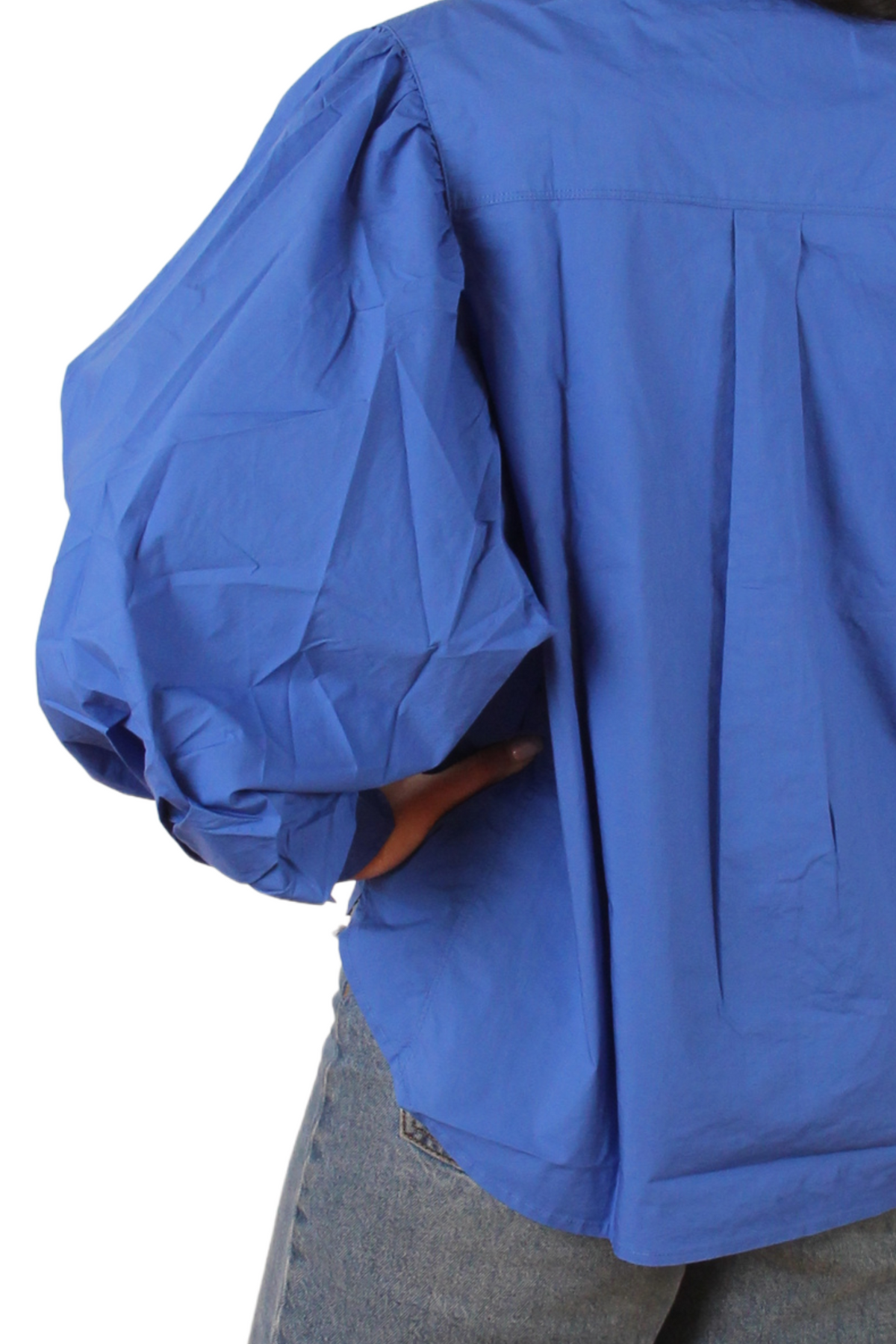 Women Blouse - Balloon sleeves