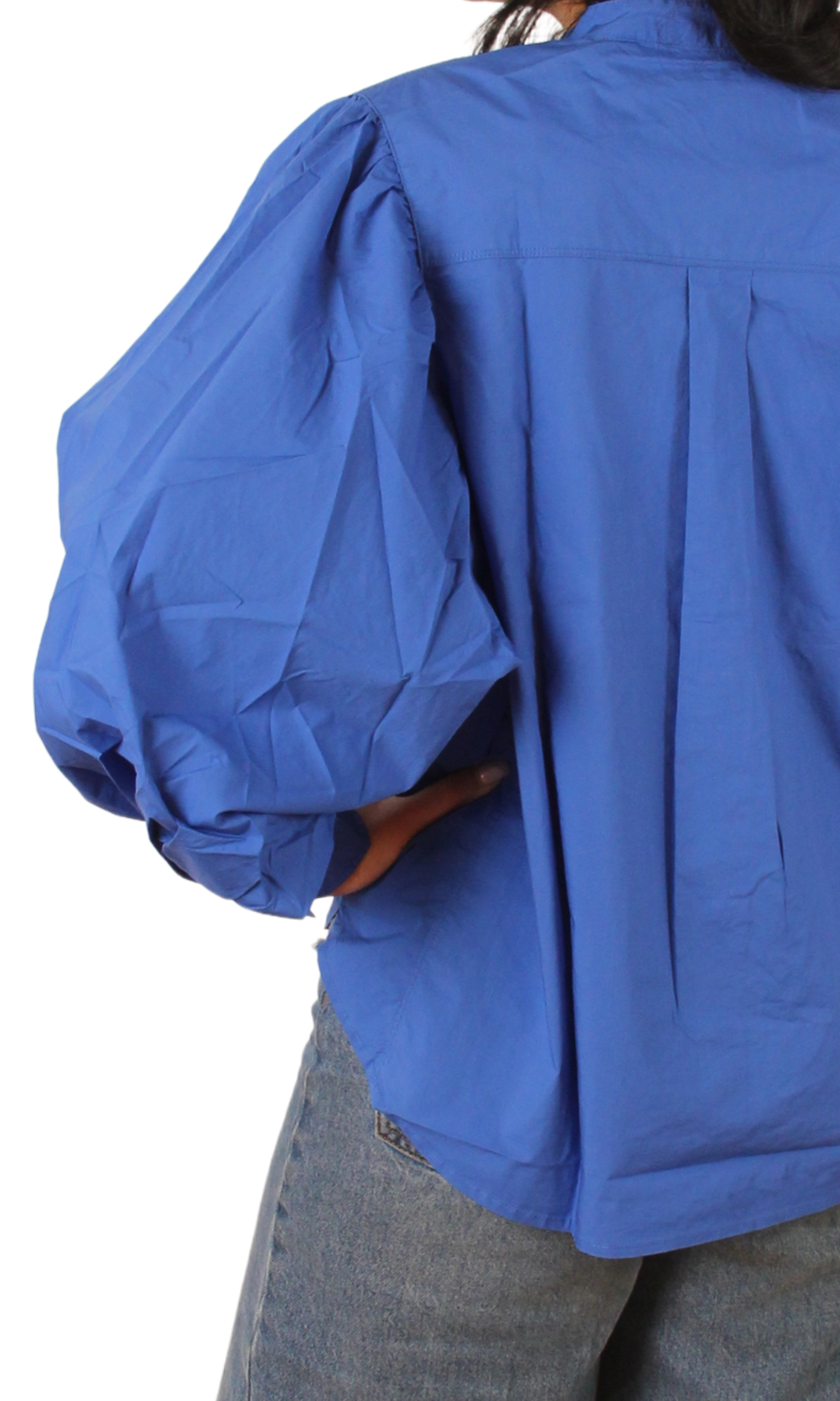 Women Blouse - Balloon sleeves