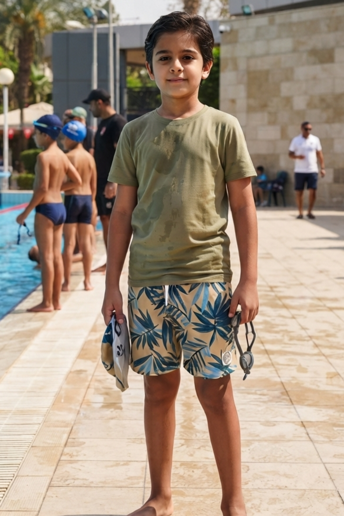 Kids Quick-Dry Shorts-Swimwear