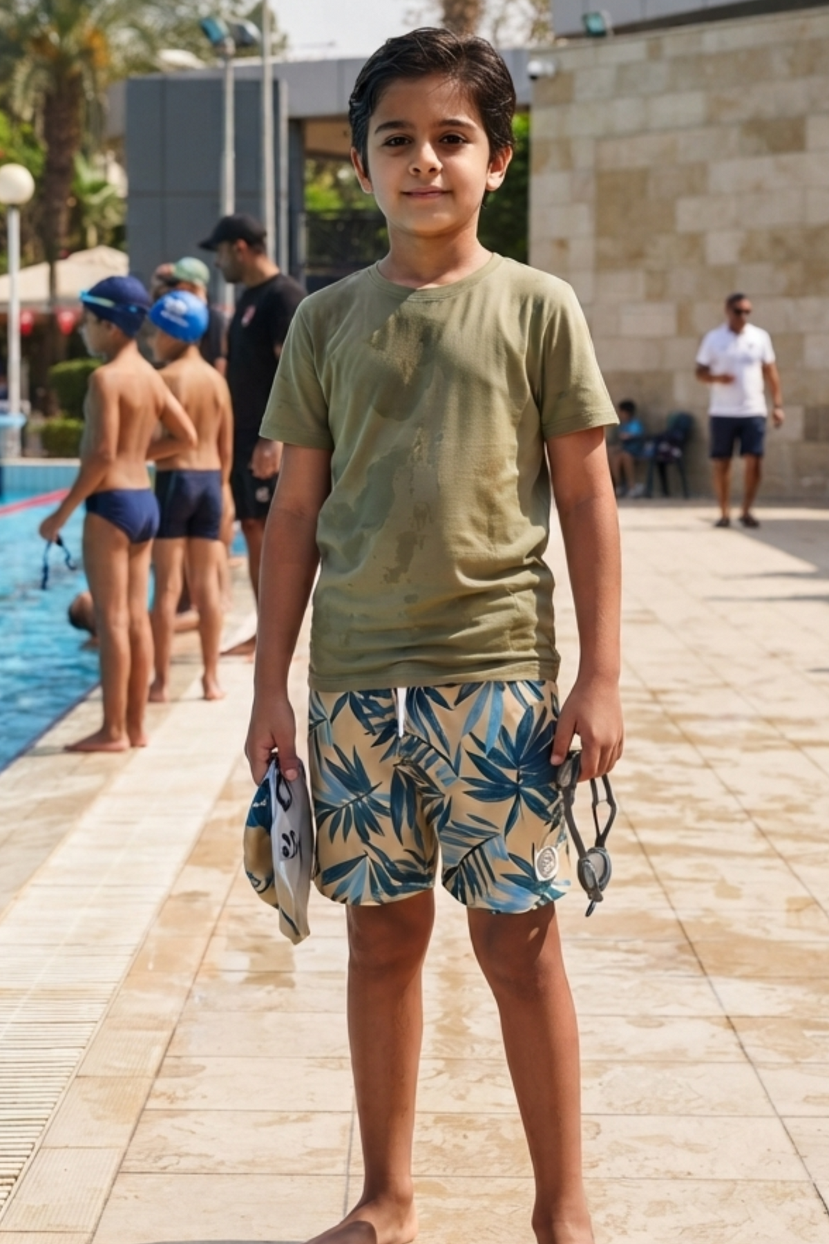 Kids Quick-Dry Shorts-Swimwear