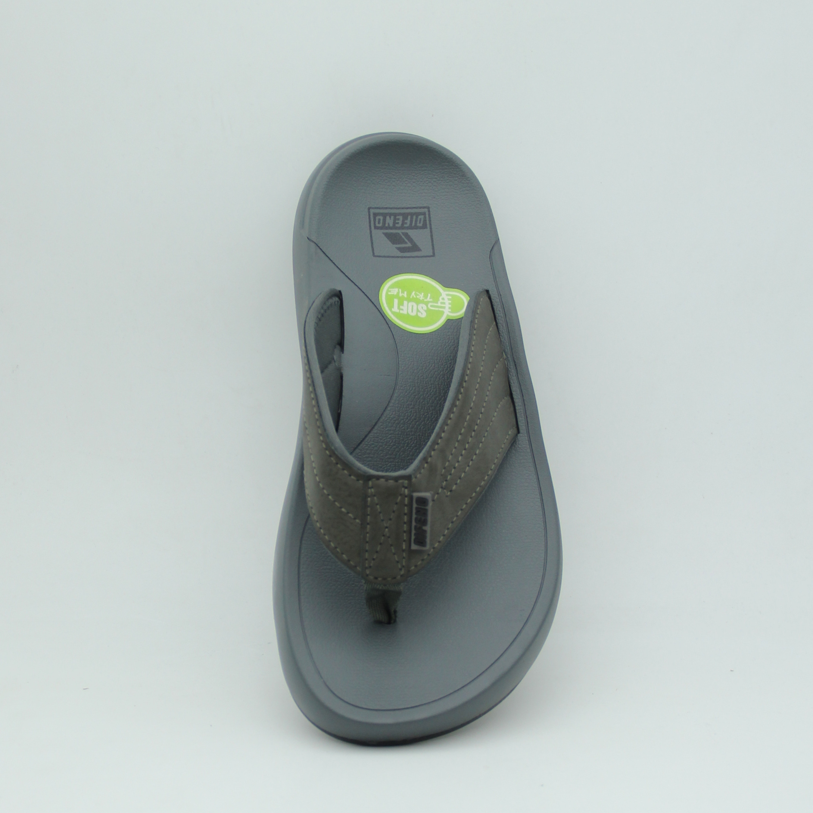 Men Comfort Flip Flop (Grey)