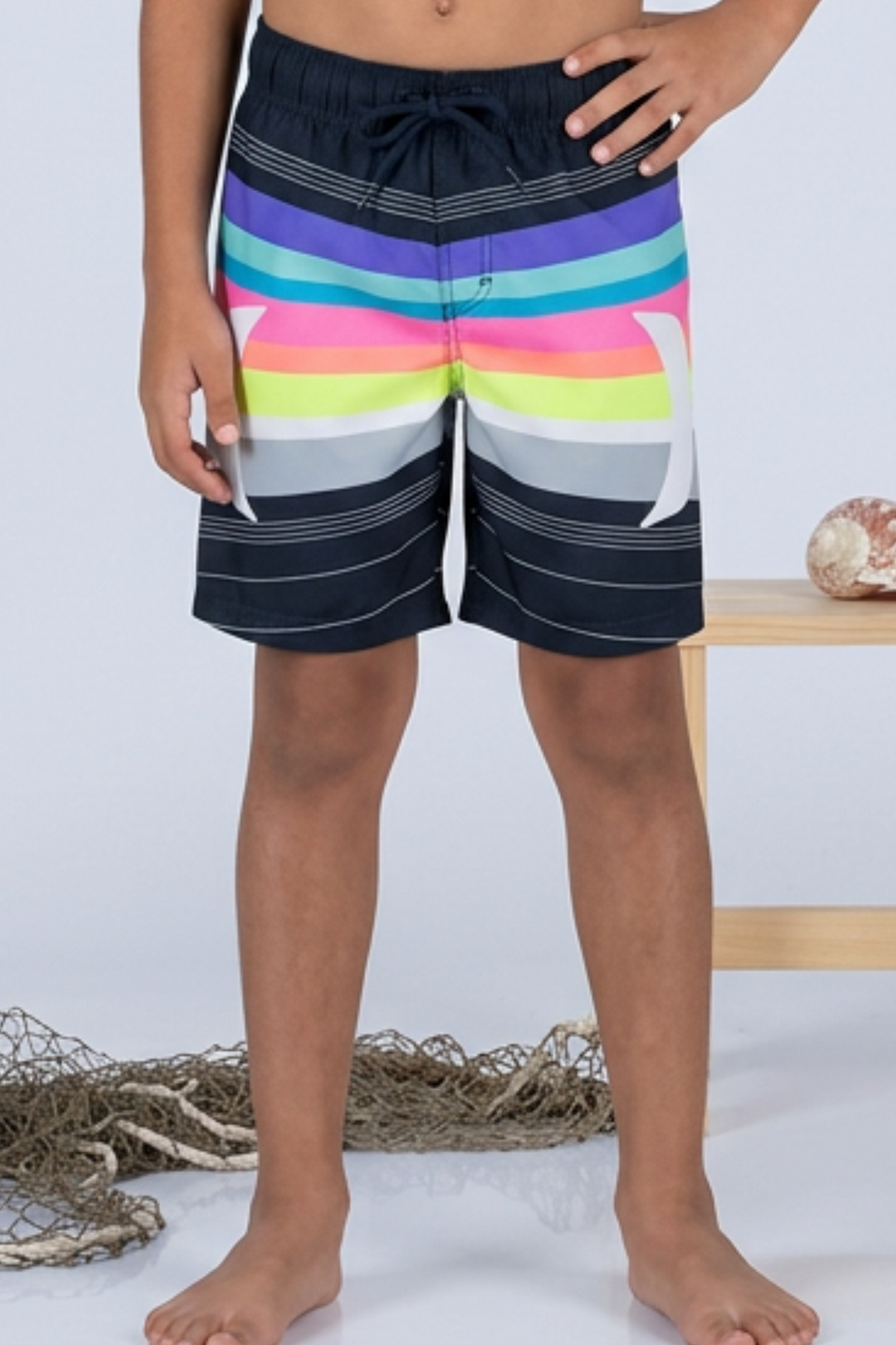 Kids Pull-on Swim Trunks