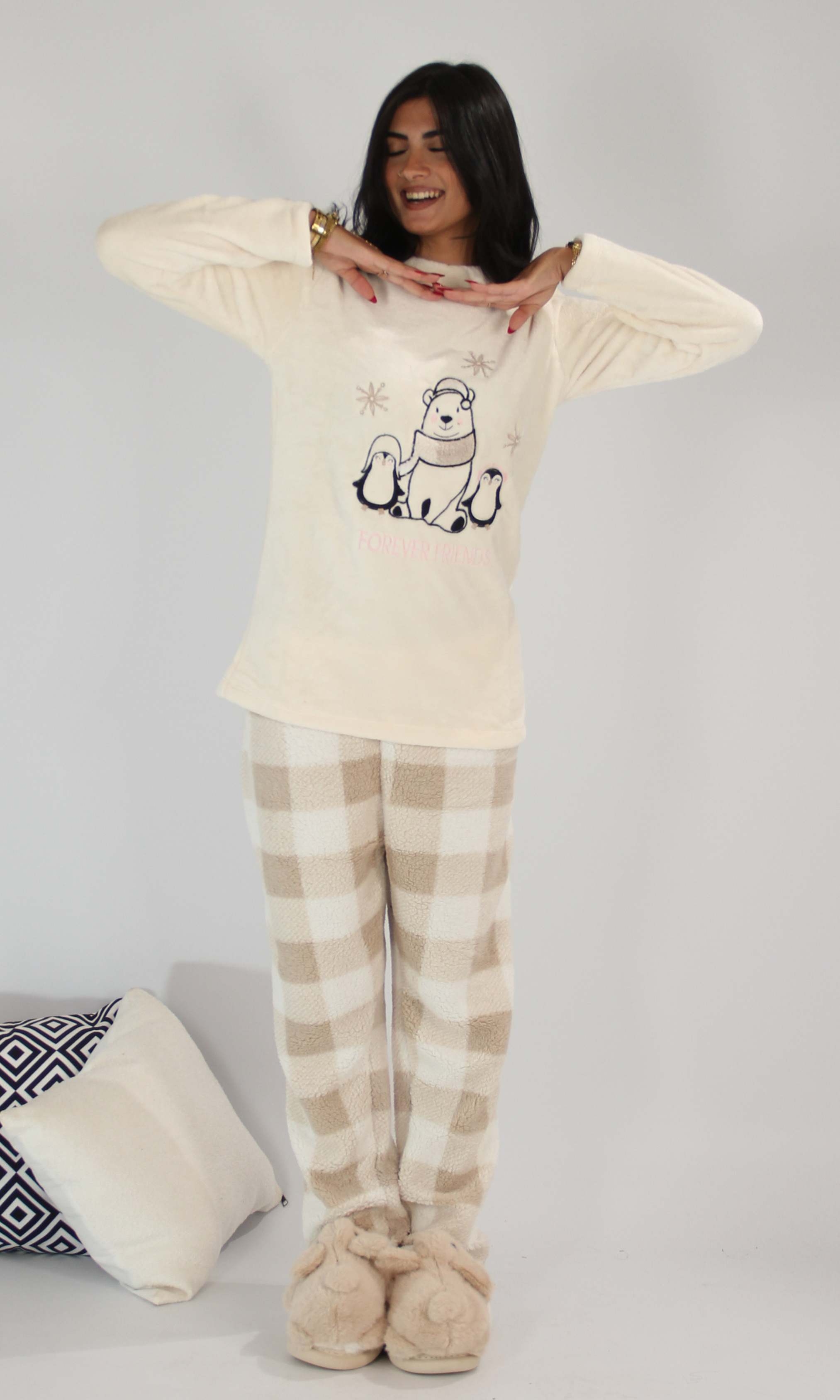 Women Pajamas Velvet Bolar