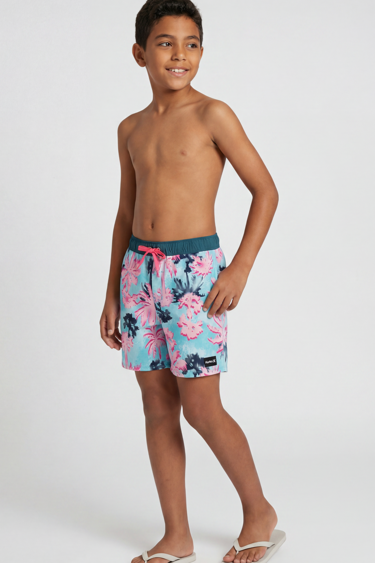 Kids Pull-on Swim Trunks