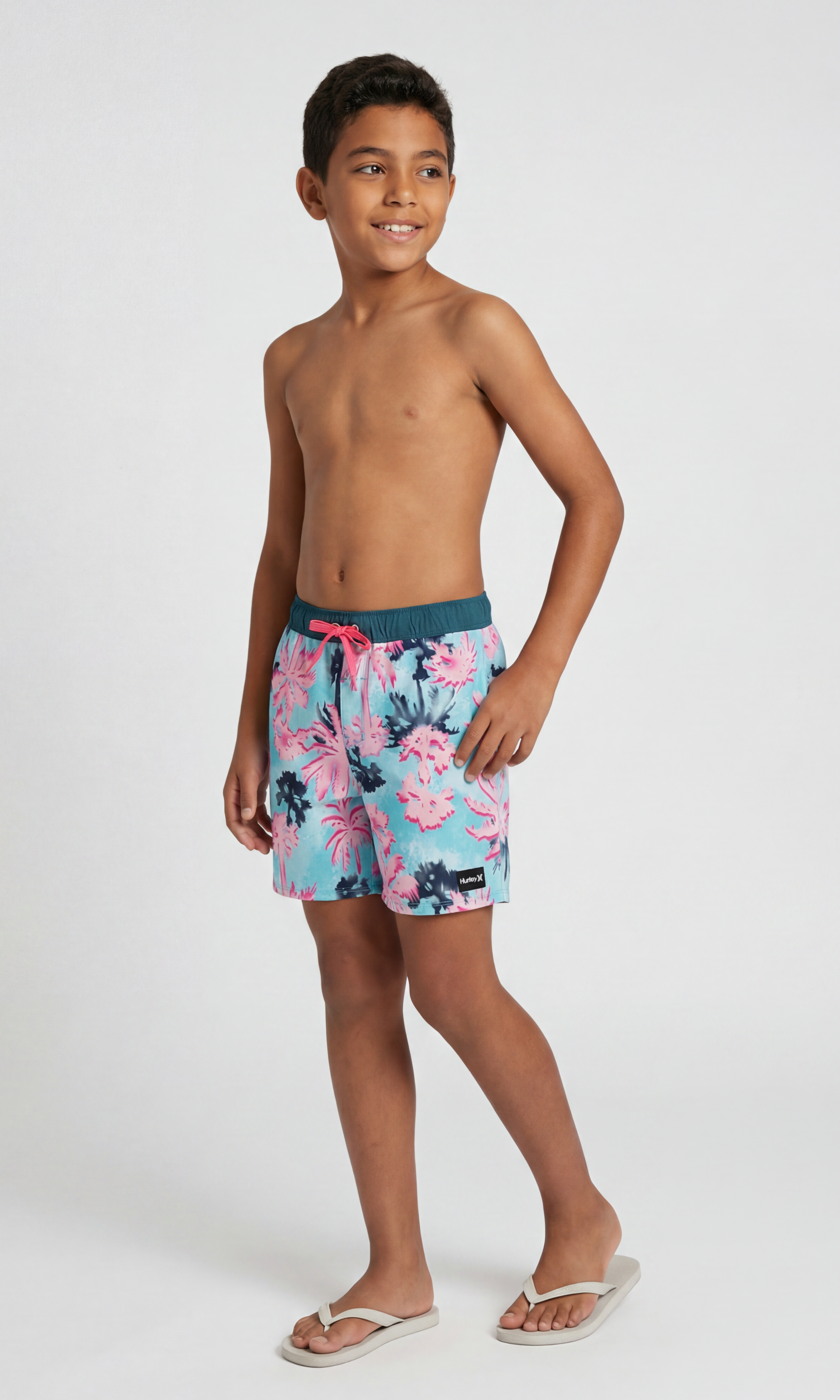 Kids Pull-on Swim Trunks
