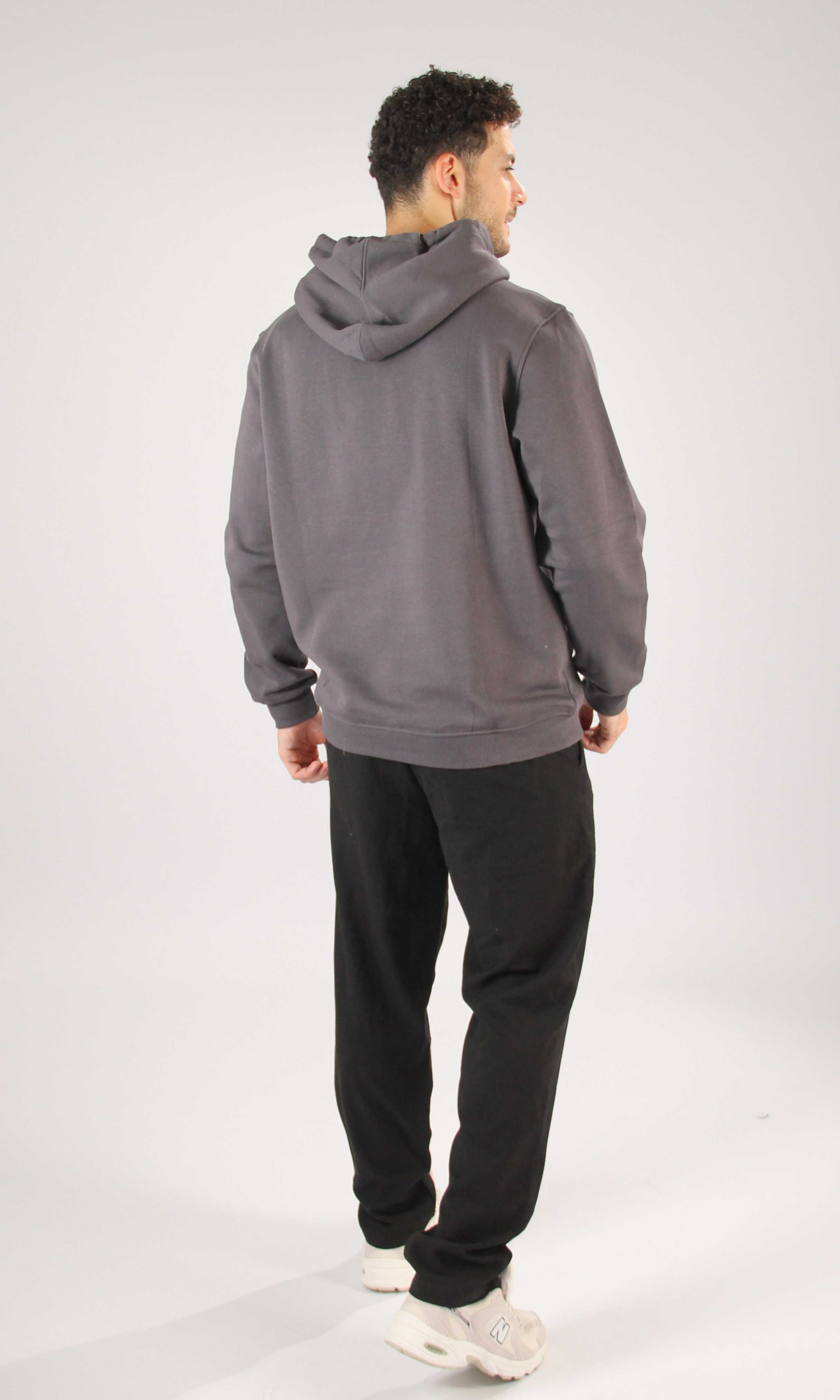 Men Long Sleeve Hoodie (Logo 1)
