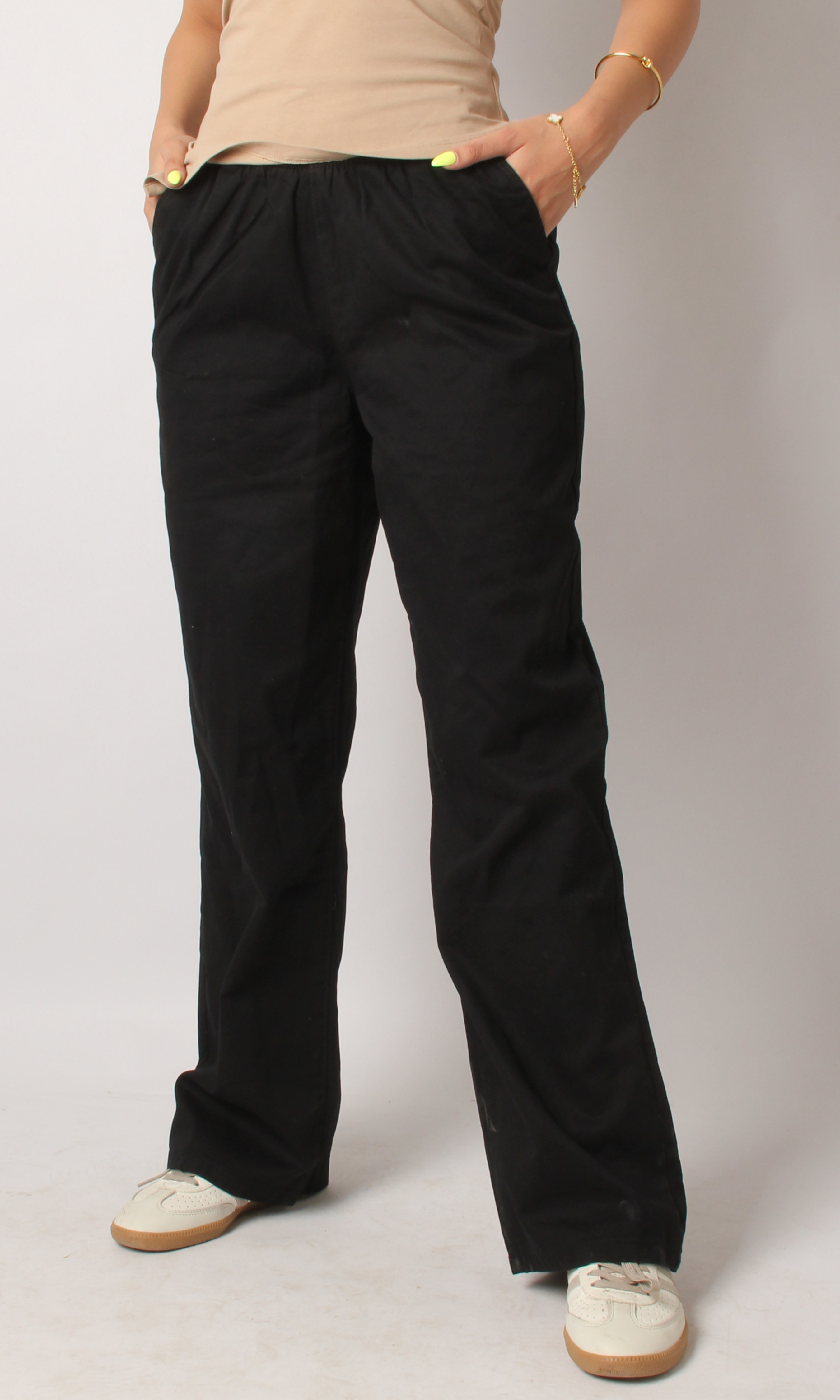 Women Relax Fit Casual Trousers