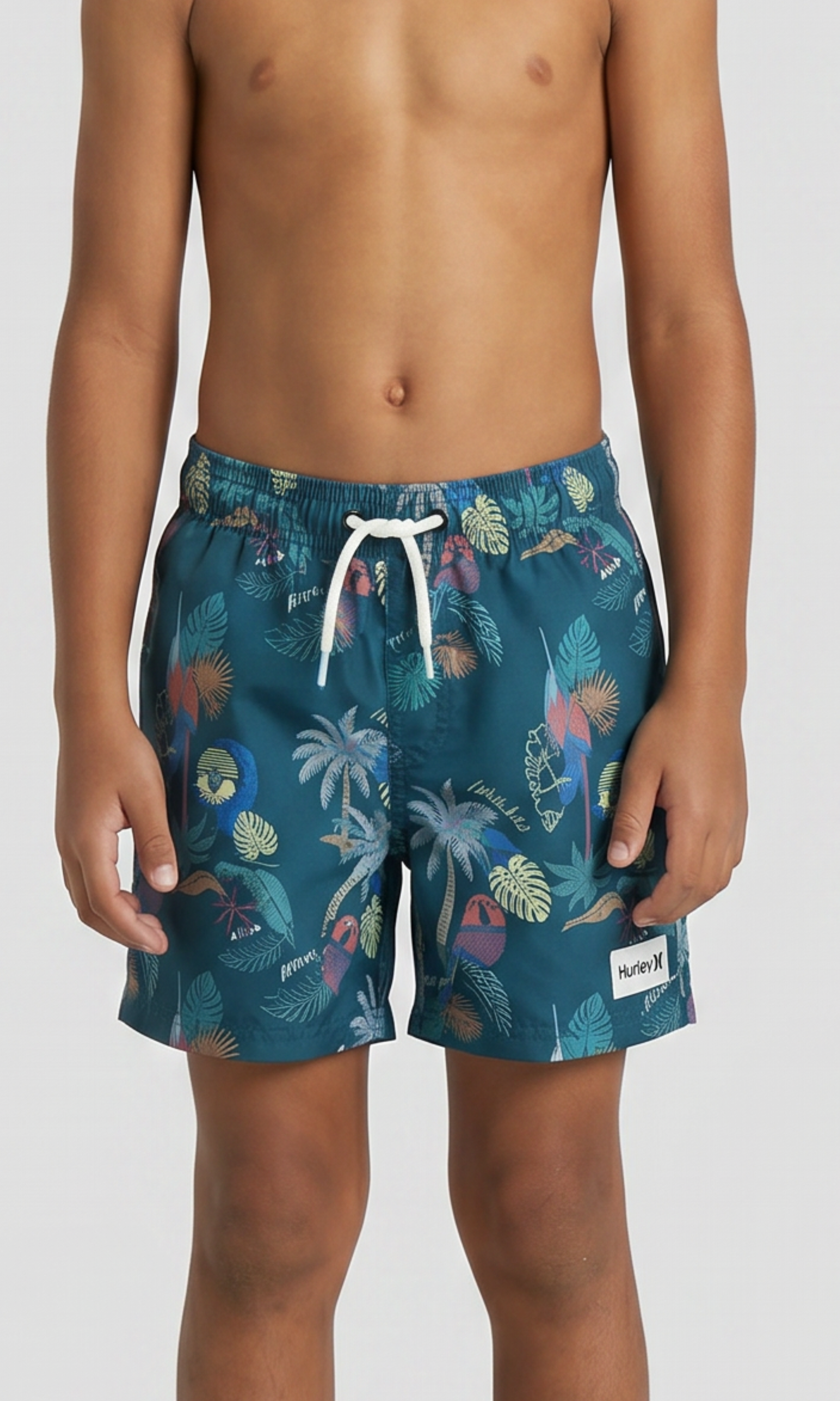 Kids Pull-on Swim Trunks