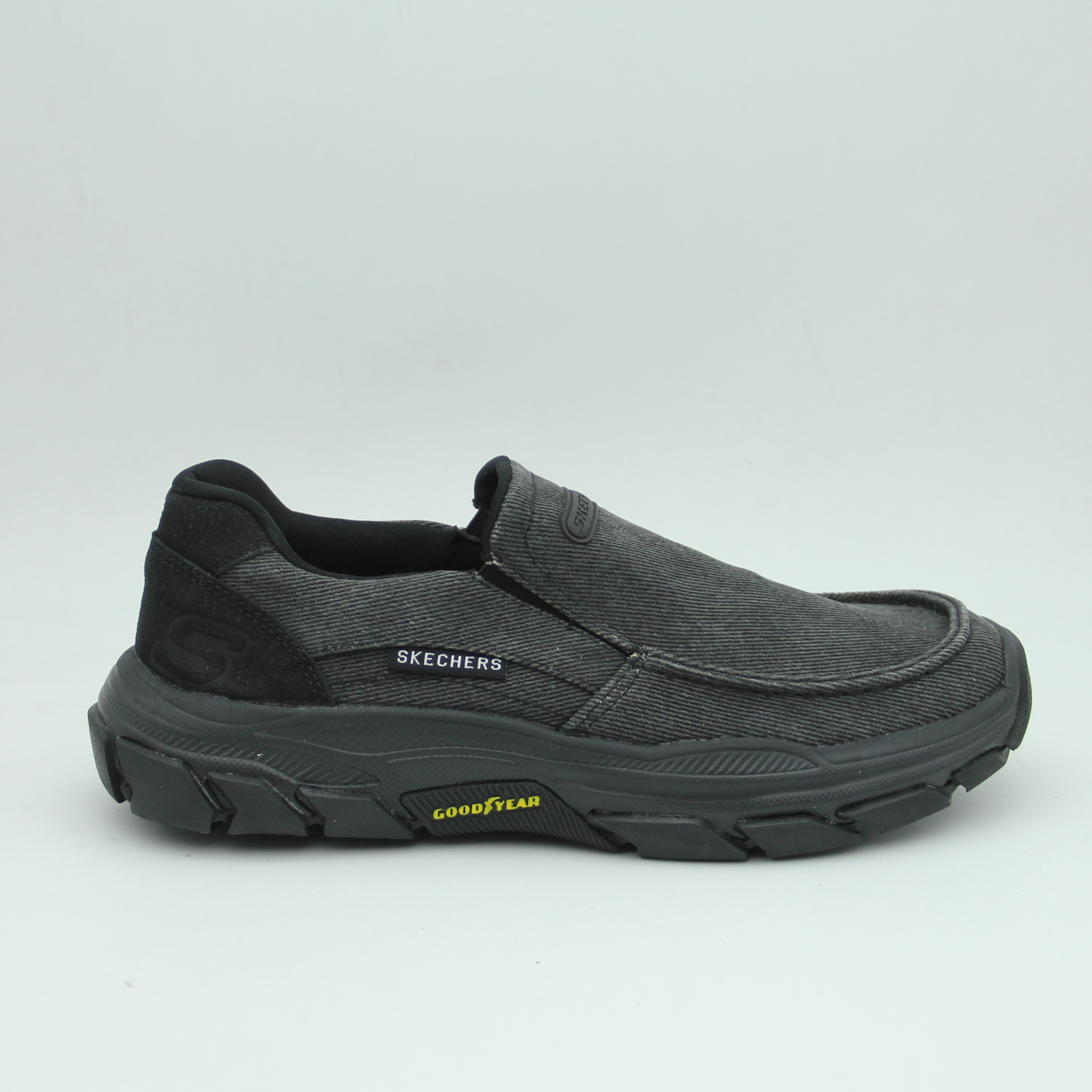 Men Skechers COHAGEN Sneaker (Black)