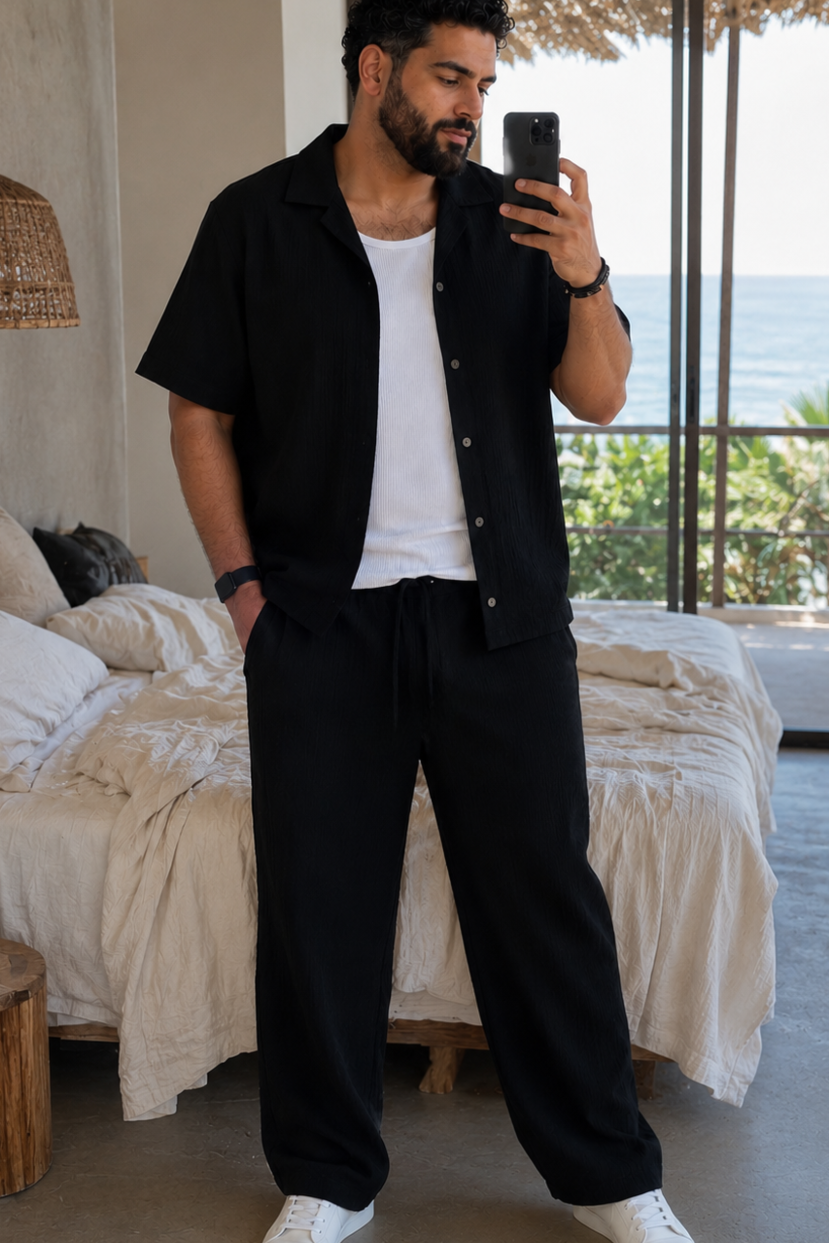 NUT- Men Coastal Chic Linen Set