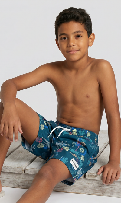 Kids Pull-on Swim Trunks