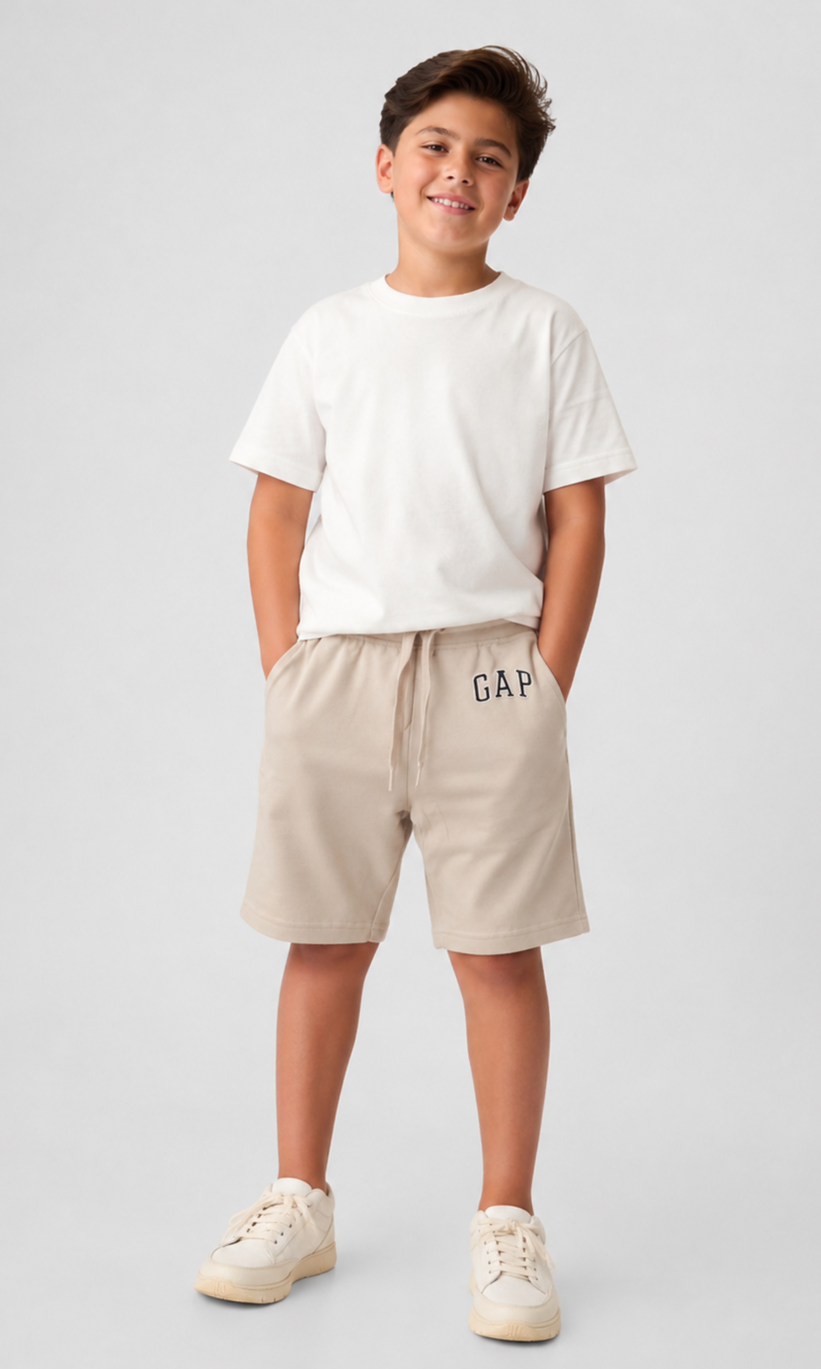 Kids Cotton Shorts for Boys Gap