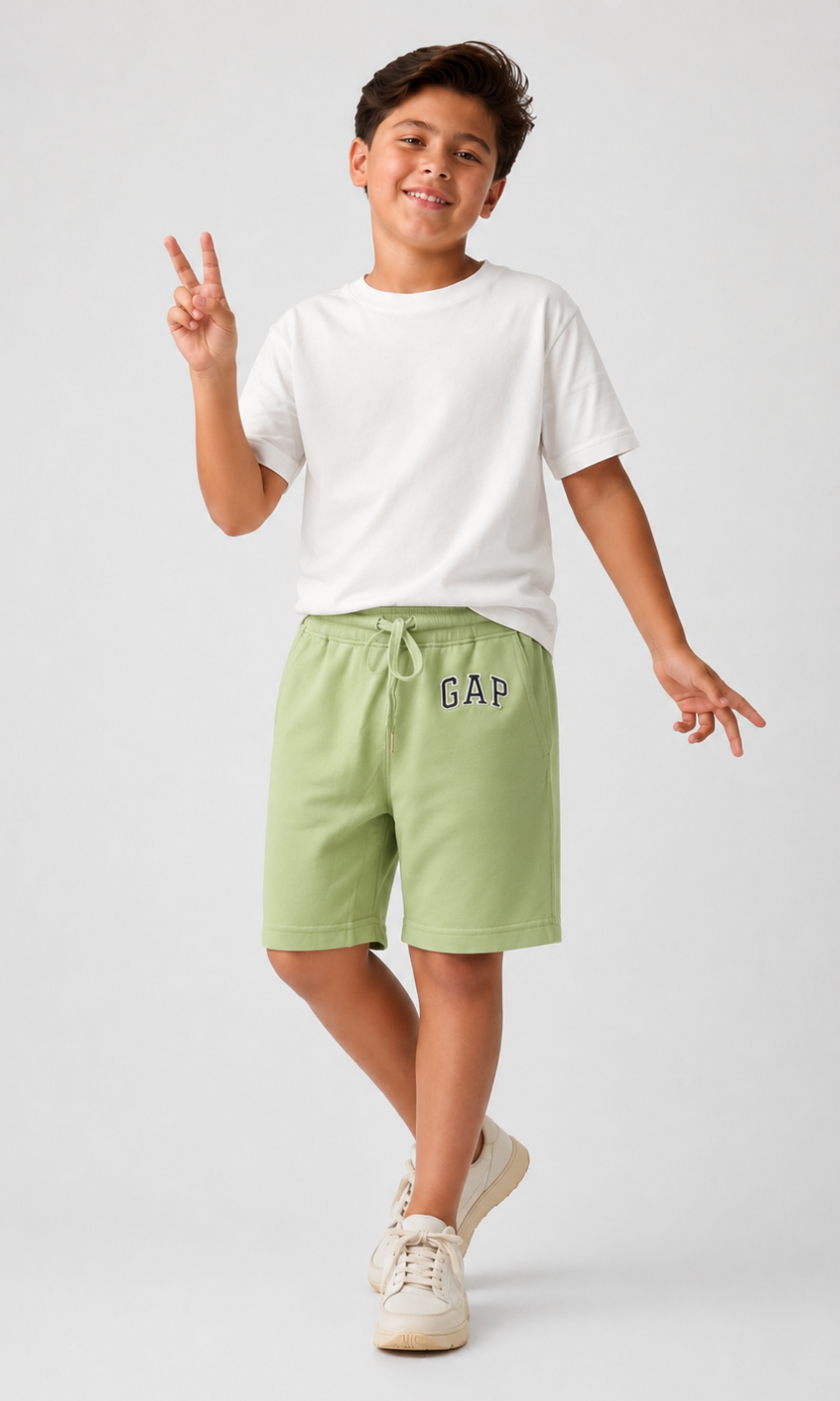 Kids Cotton Shorts for Boys Gap