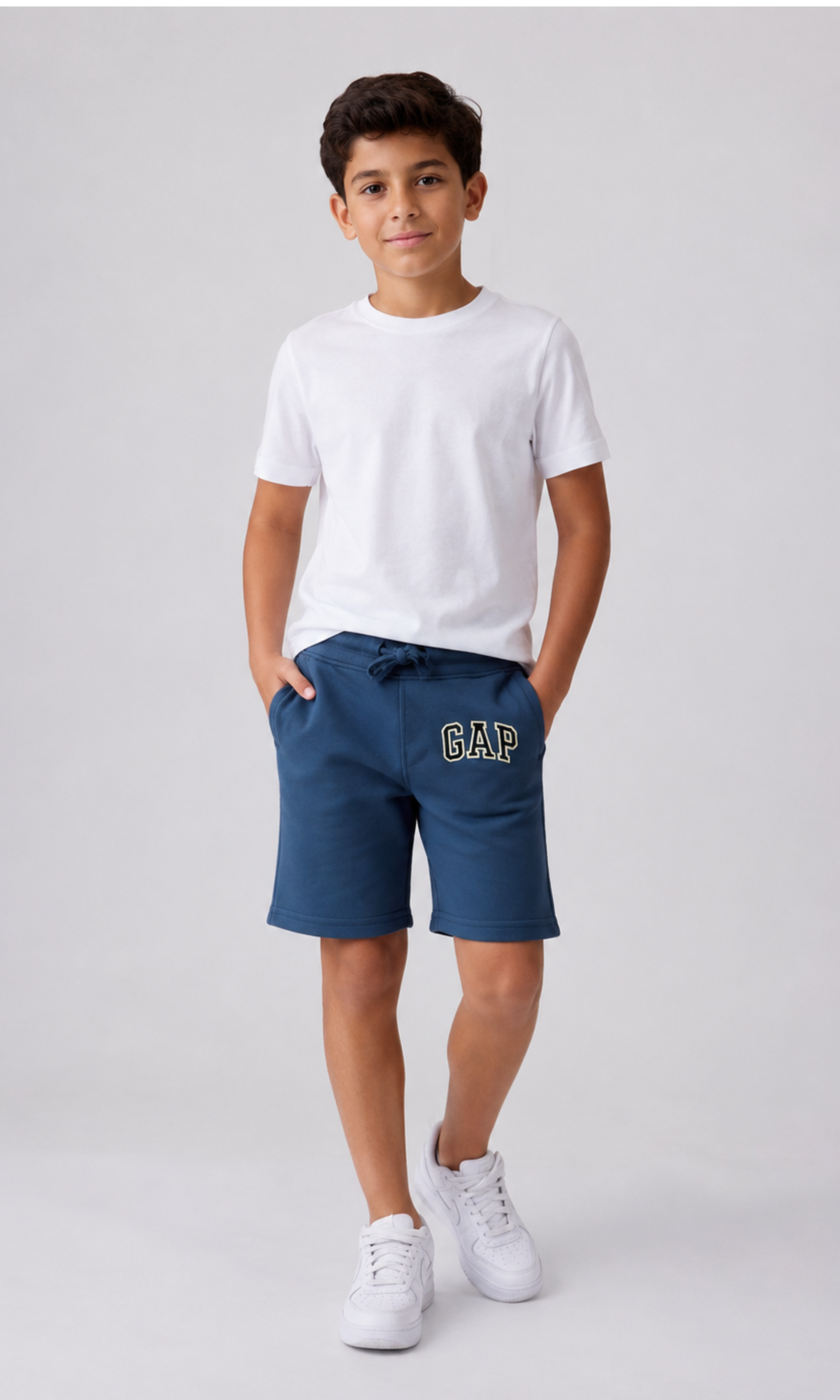 Kids Cotton Shorts for Boys Gap