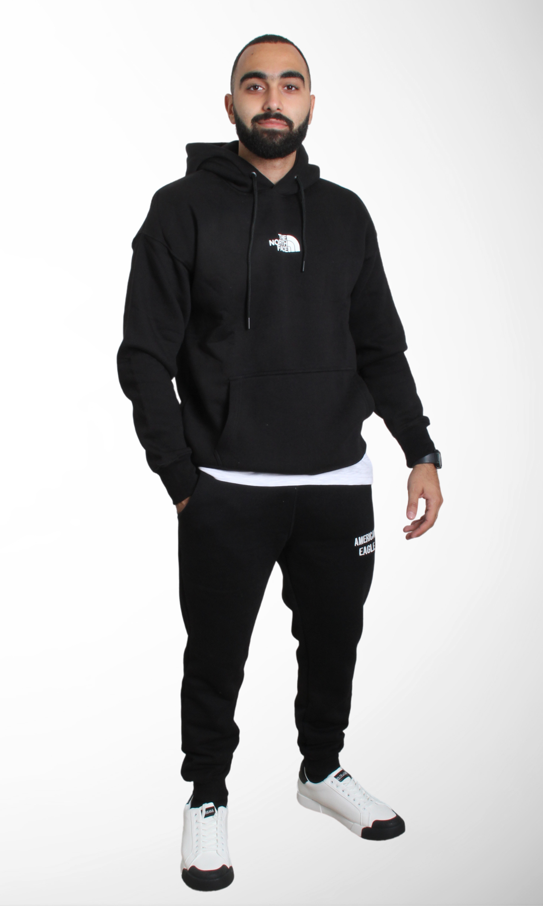Men Milton Classic Hoodie (Black)