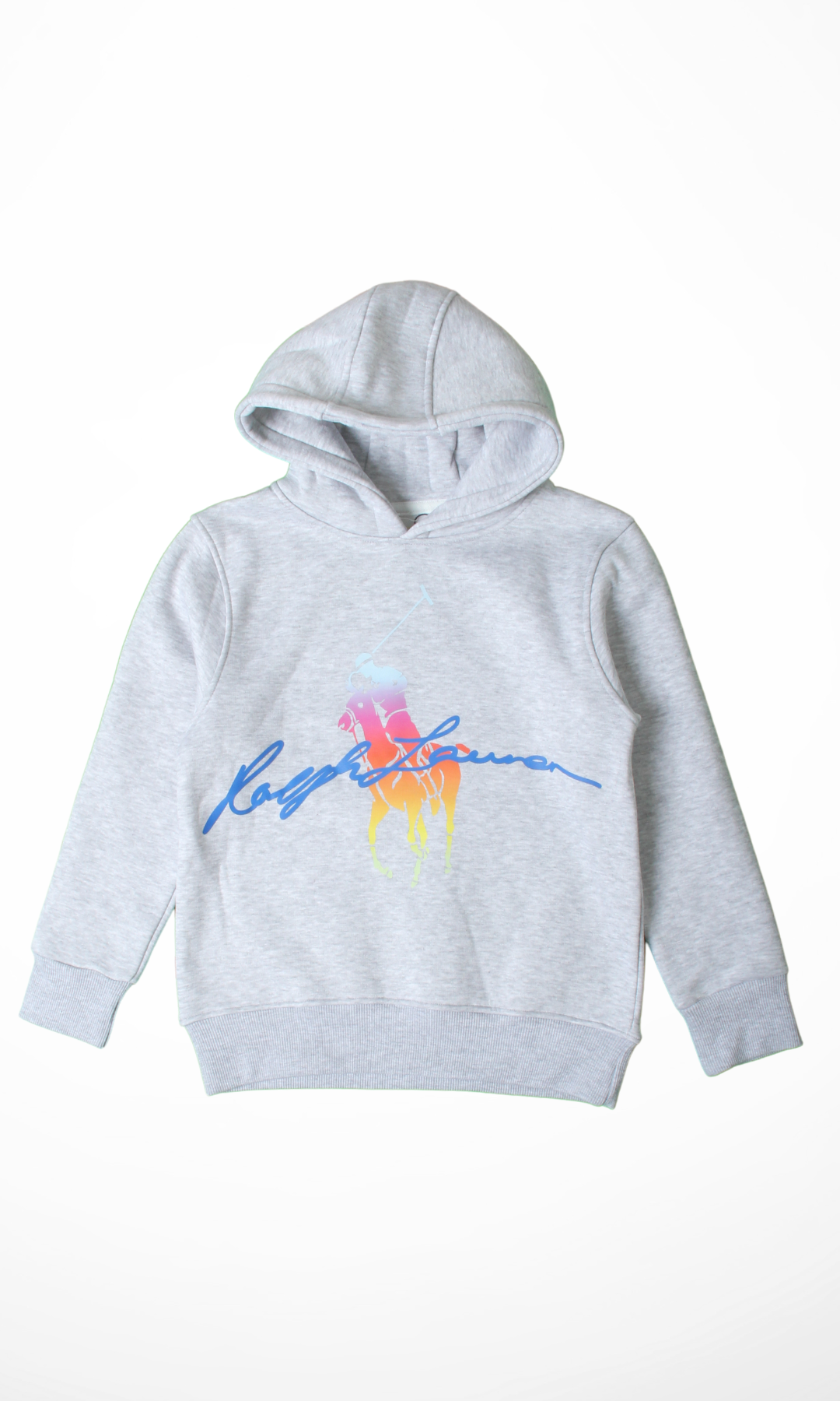 Kids Hoodie Fleecy Inside (Grey)