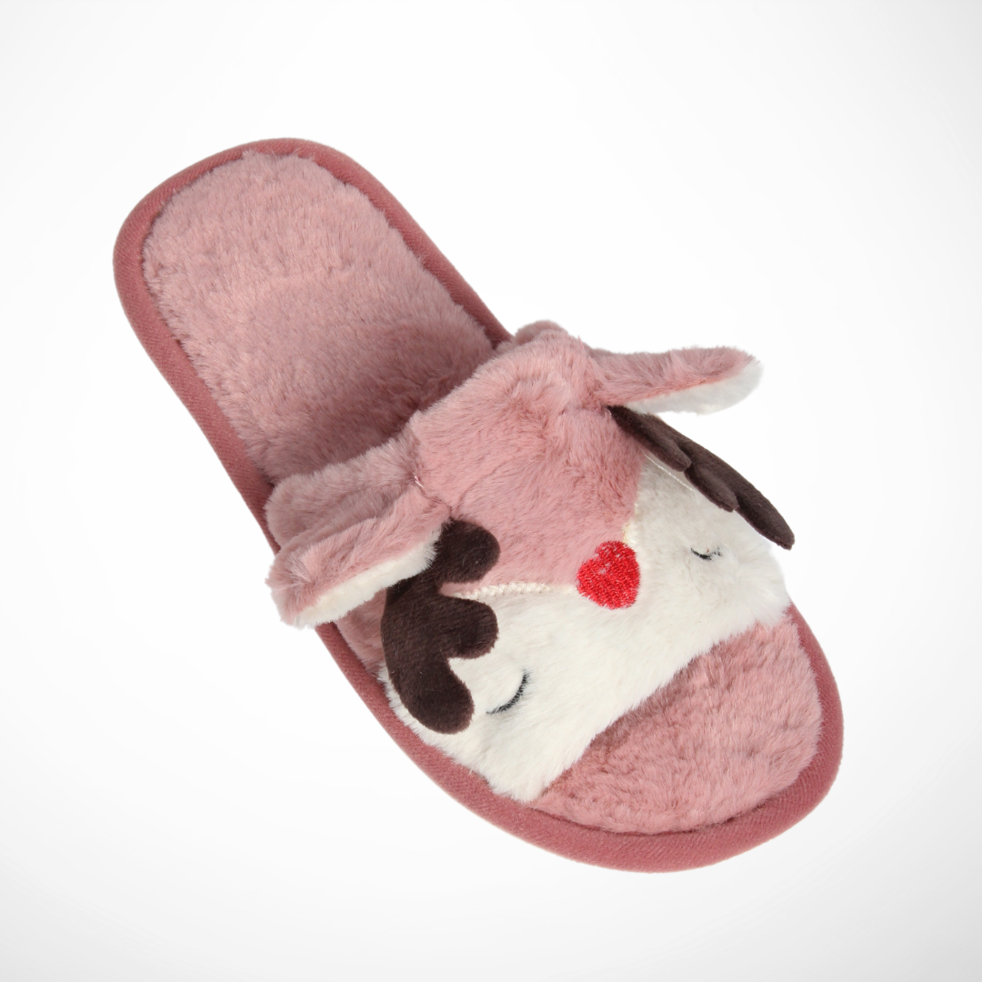Women Open Slipper Reindeer (Kashmir)