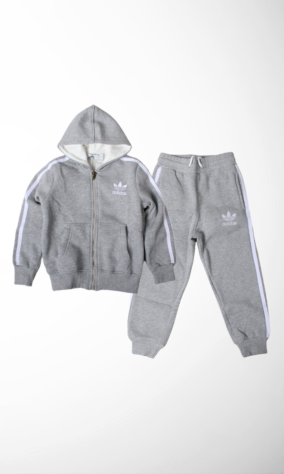 Kids Cotton Padded Set (Grey)