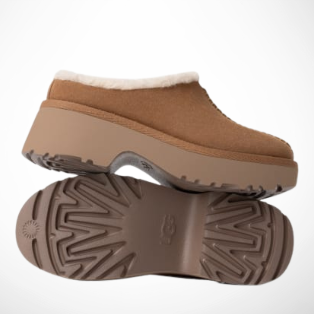 NEE HEIGHTS Cozy Clog Chestnut