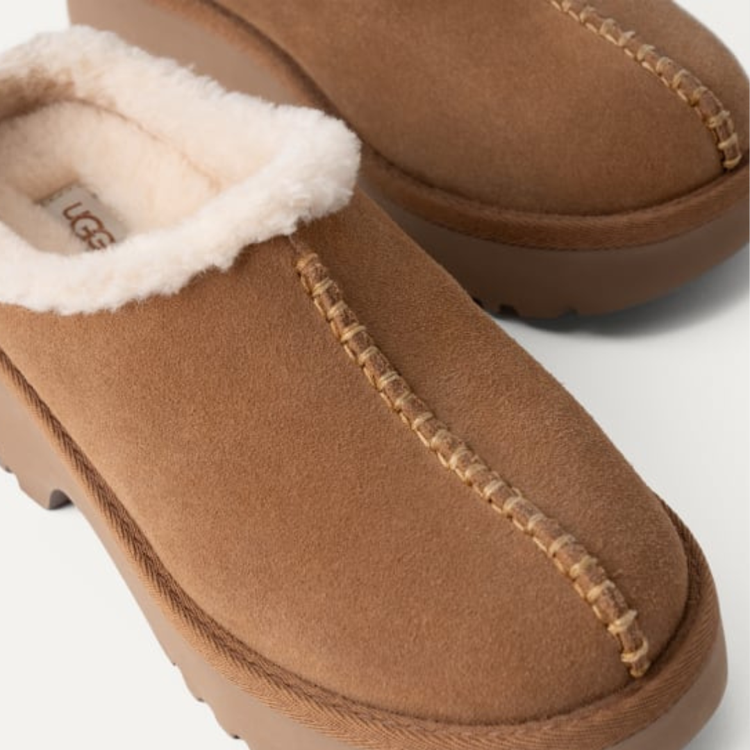 NEE HEIGHTS Cozy Clog Chestnut
