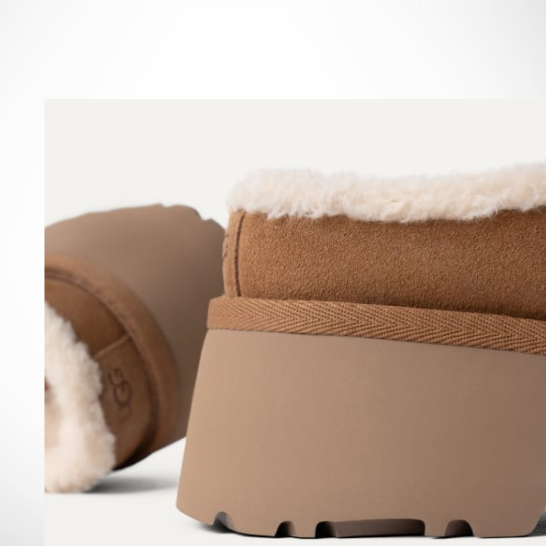 NEE HEIGHTS Cozy Clog Chestnut