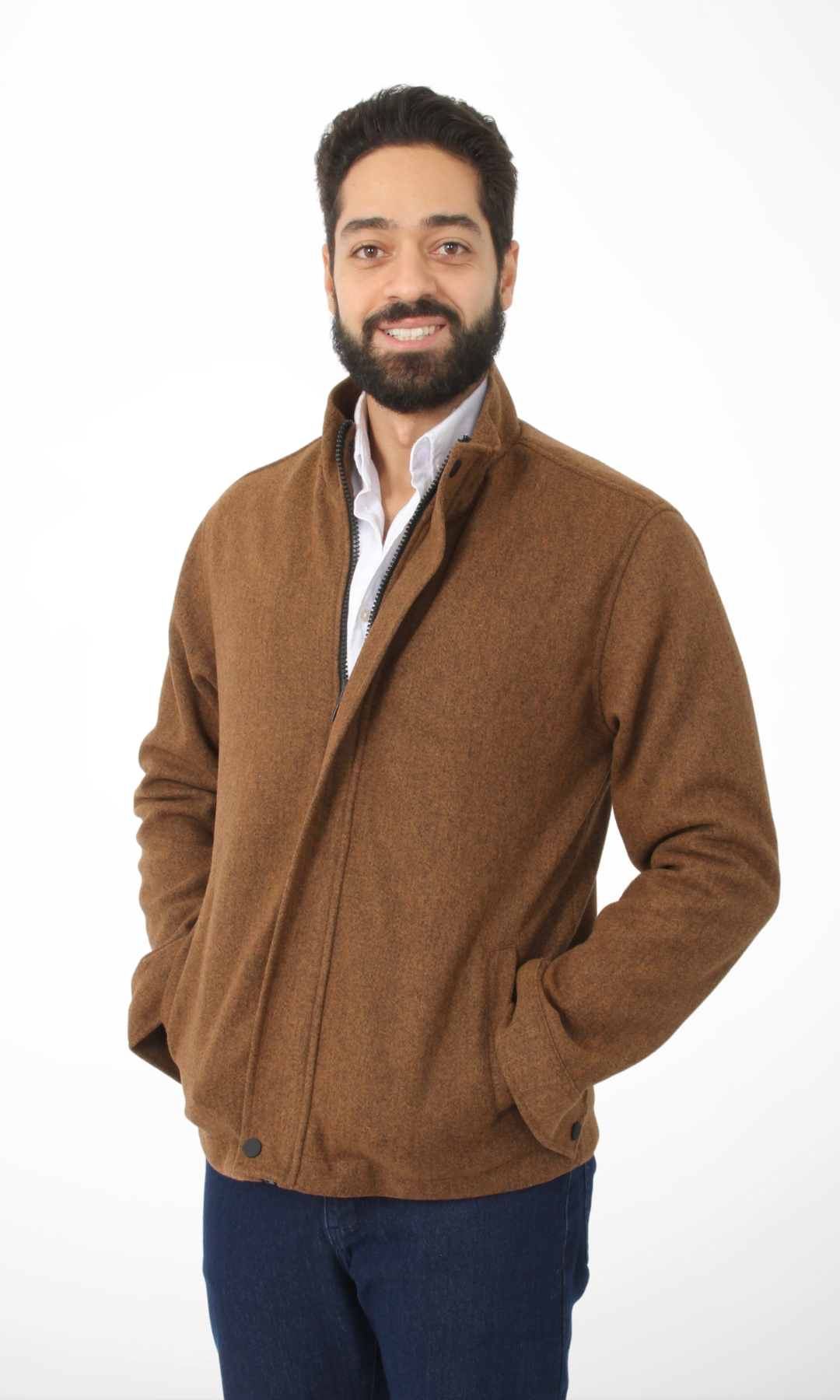 Men Gogh Blazer (Brown)
